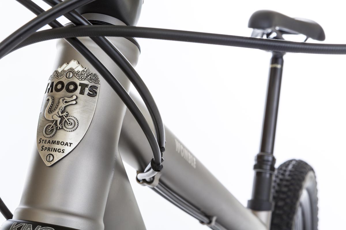Moots Womble widens tire clearance & tubing for aggressive new titanium hardtail
