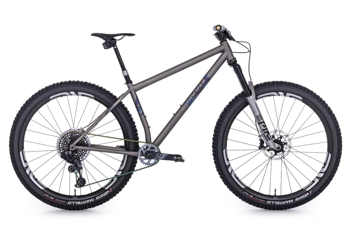 Moots Womble widens tire clearance & tubing for aggressive new titanium hardtail