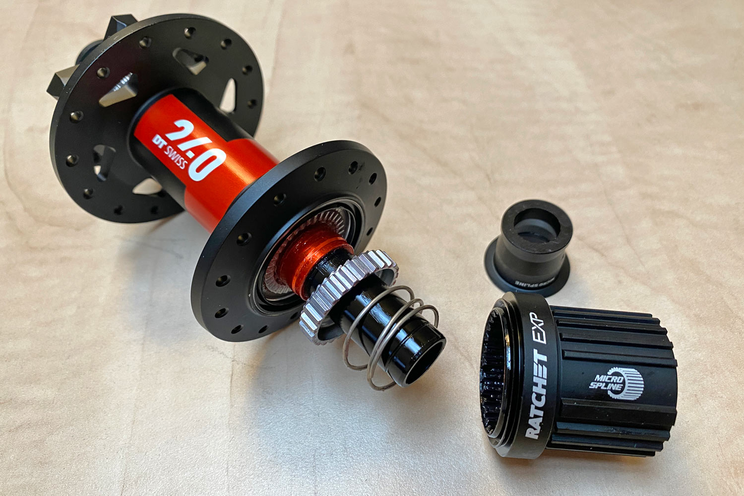 New 2020 DT Swiss 240 hubs, updated lighter stiffer more durable benchmark DT 240 road mountain bike hubset, with Ratchet EXP star ratchet engagement