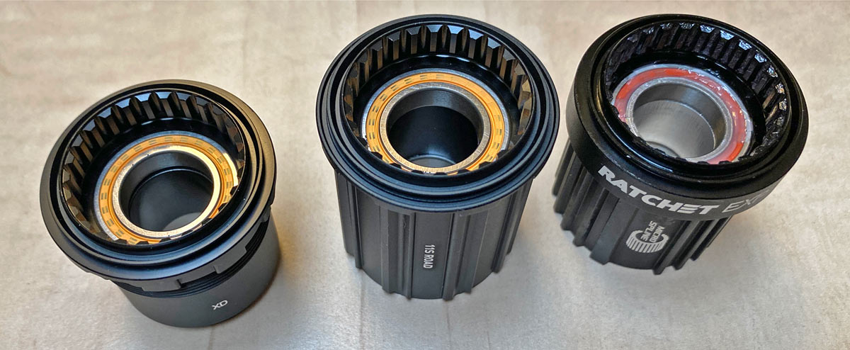New 2020 DT Swiss 240 hubs, updated lighter stiffer more durable benchmark DT 240 road mountain bike hubset, with Ratchet EXP star ratchet engagement