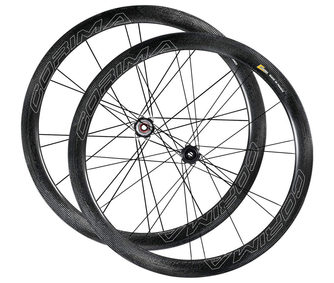 Corima WS DX Black disc brake carbon road wheels with new tubeless ready rim design
