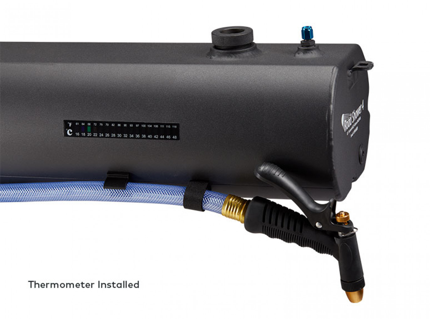 Yakima RoadShower lands on your roof for water-on-demand anywhere you roam