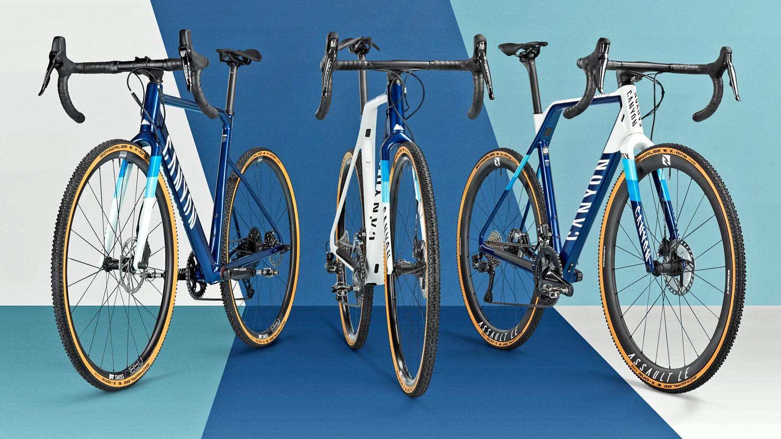 2021 Canyon Inflite carbon or aluminum alloy cyclocross bikes, affordable race-ready cross bikes of elite World Champions