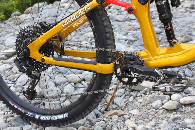 Knolly Warden LT, SRAM GX drivetrain