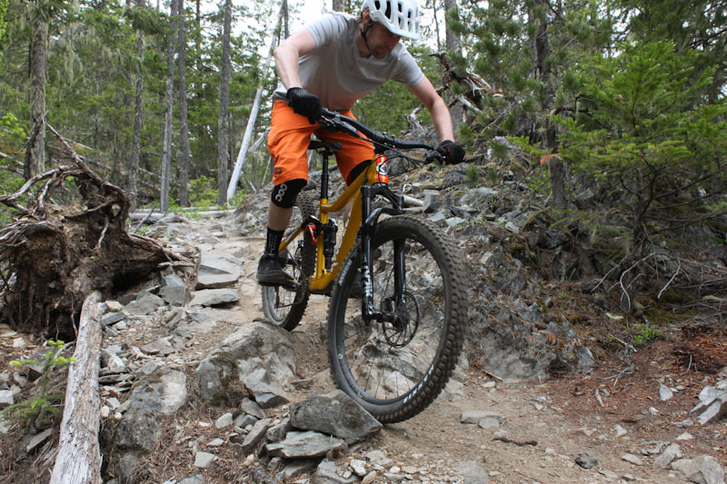 Knolly Warden LT, Steve Fisher descending