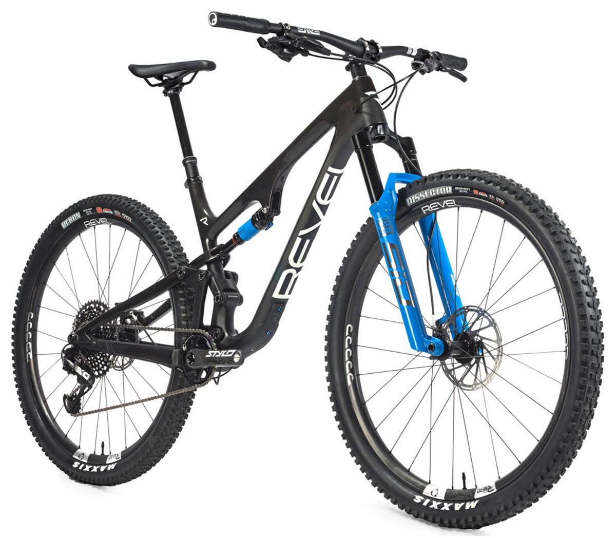 Revel Ranger carbon 29 mountain bike complete black