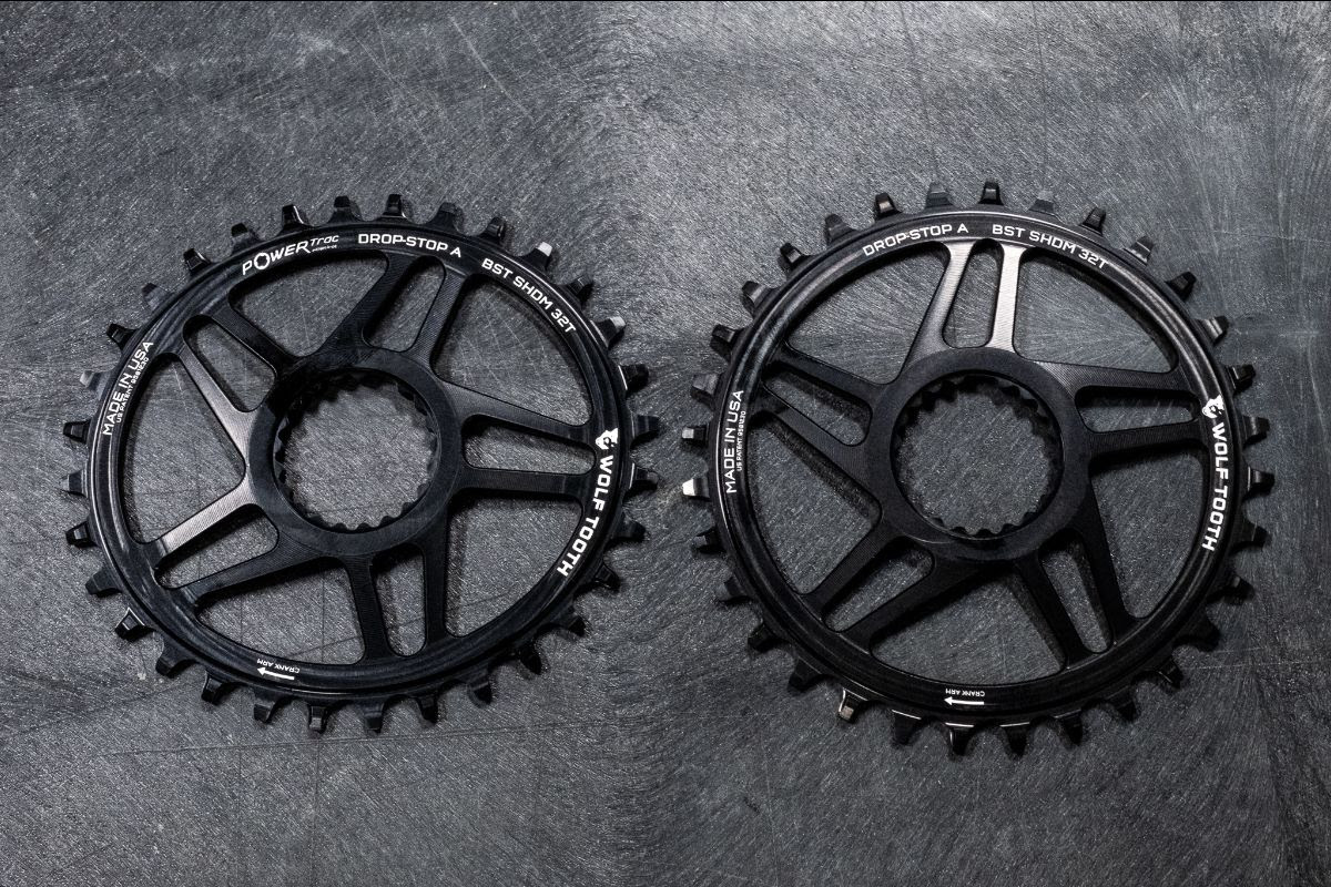 Wolf Tooth components Shimano Drop-stop A direct mount chainring for SRAM Eagle chains