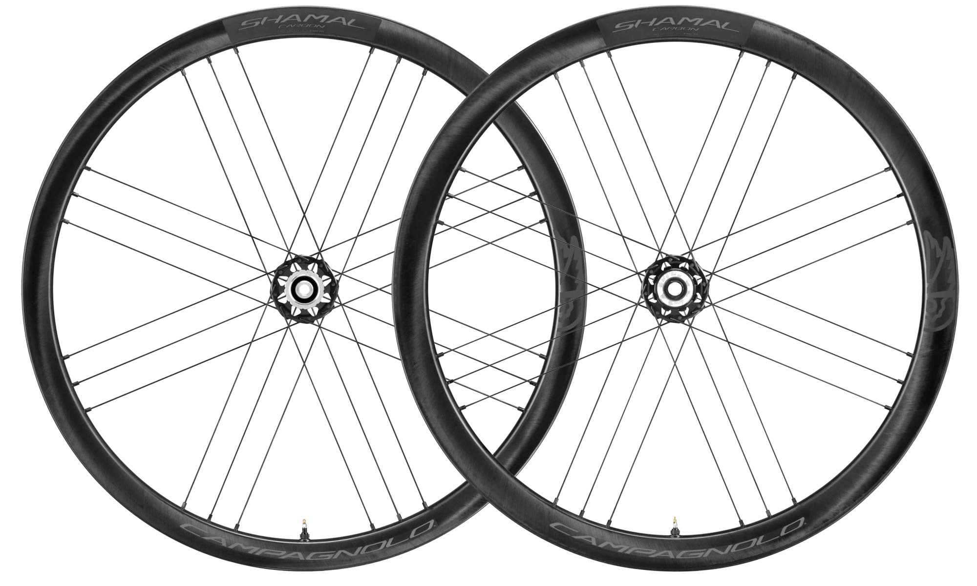 2020 Campagnolo Shamal Carbon DB wheels, 21mm wide internal Italian lightweight endurance gravel all-road bike wheelset