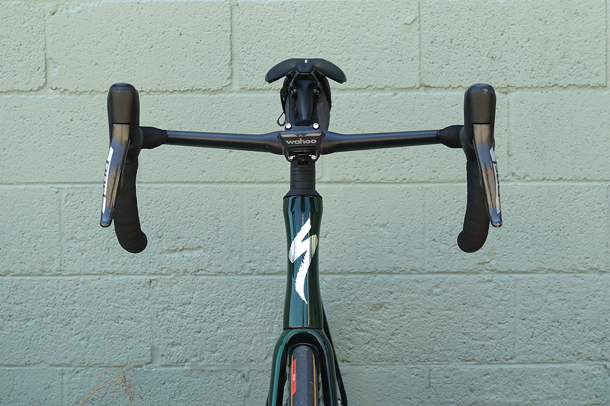 new 2021 specialized tarmac sl7 aerofly 2 aerodynamic integrated handlebar with hidden cable and hose routing