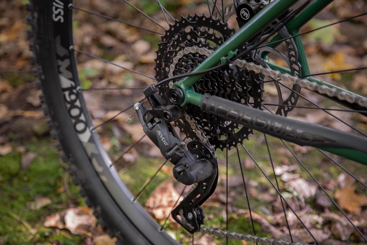 MicroShift ADVENT X wide range tech trickles down to 9 speed w/ 11 - 46t cassette & shifter