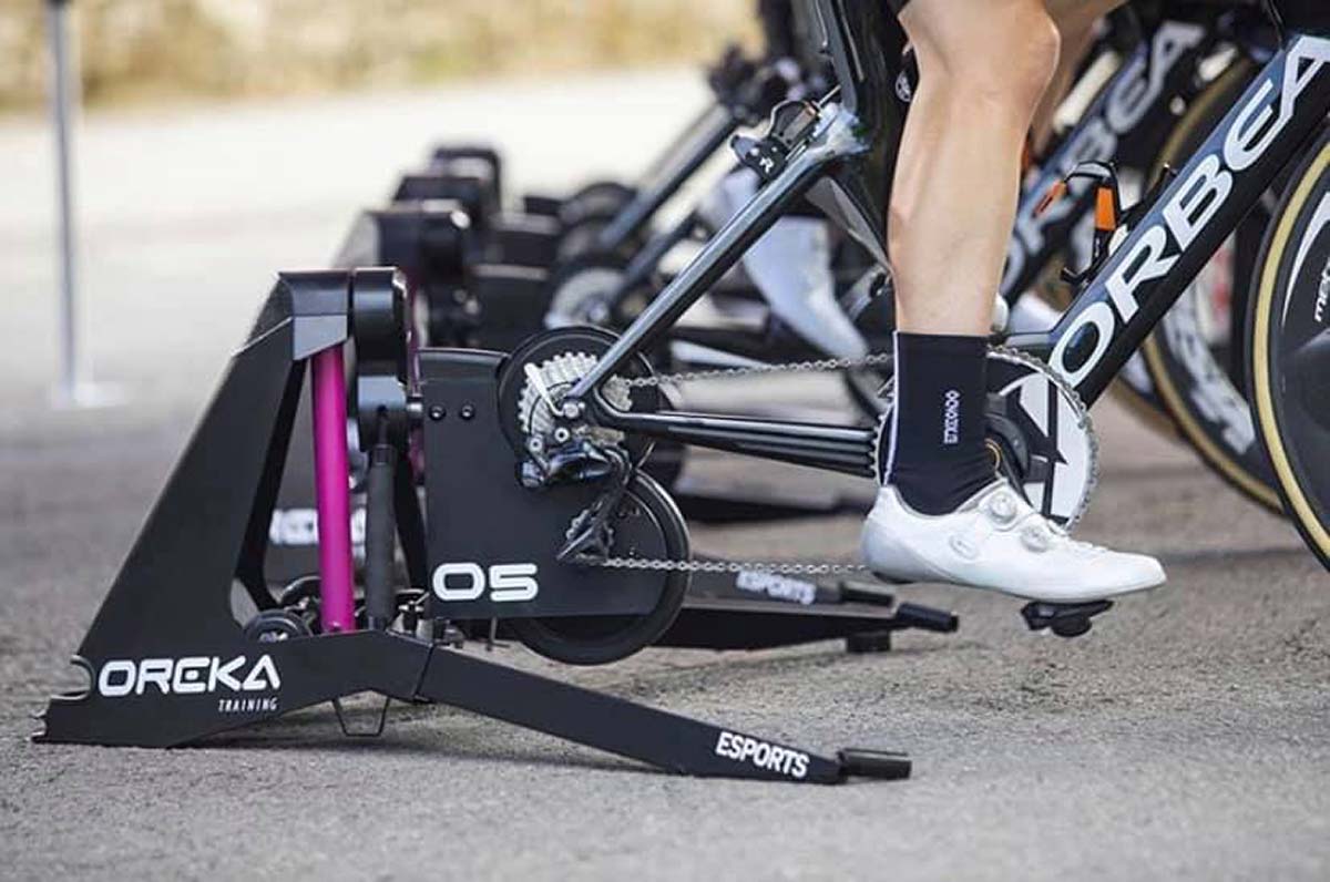 new oreka o5 smart trainer self powered wireless portable train outdoors
