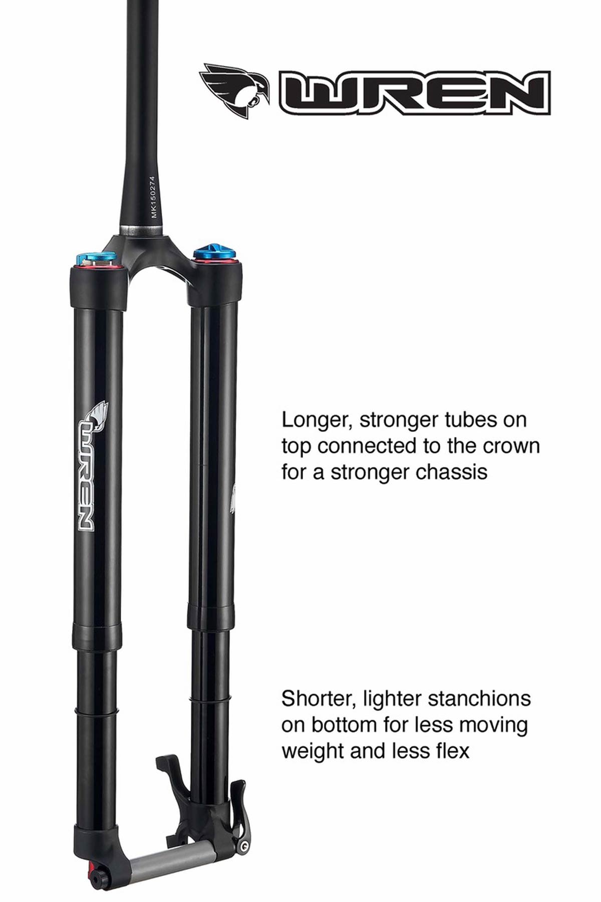 wren inverted mtb suspension fork