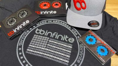 LAST CHANCE! Win 1 of 3 BB Infinite Ceramitech derailleur pulley sets, and more!