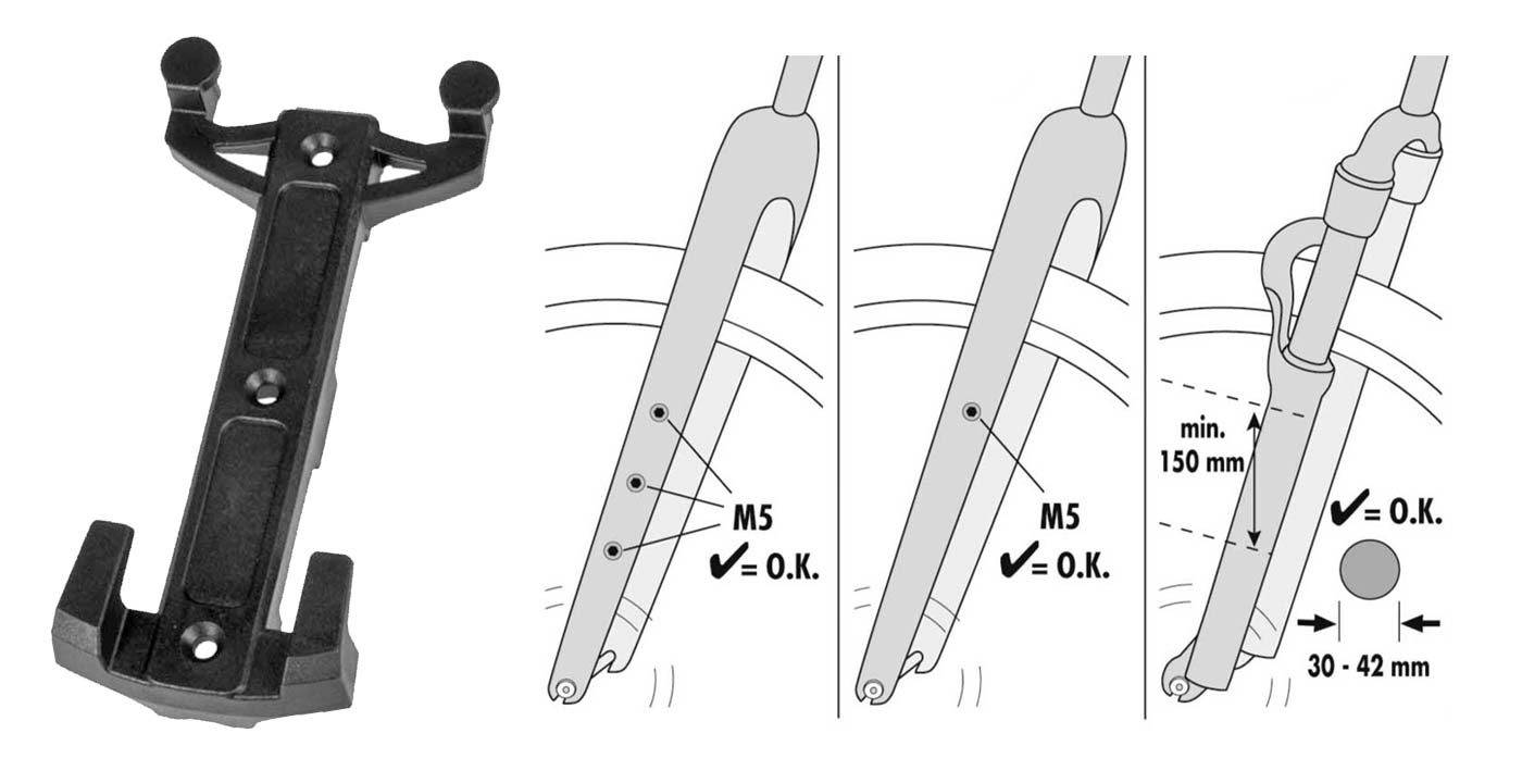 Ortlieb Quick-Lock carrier mount