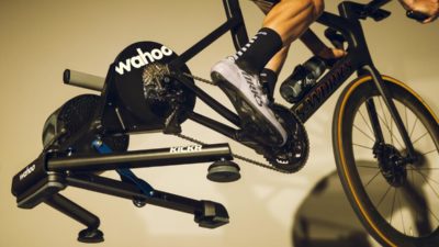Wahoo KICKR Smart Trainers get tilting AXIS feet for natural rocking motion, and more!