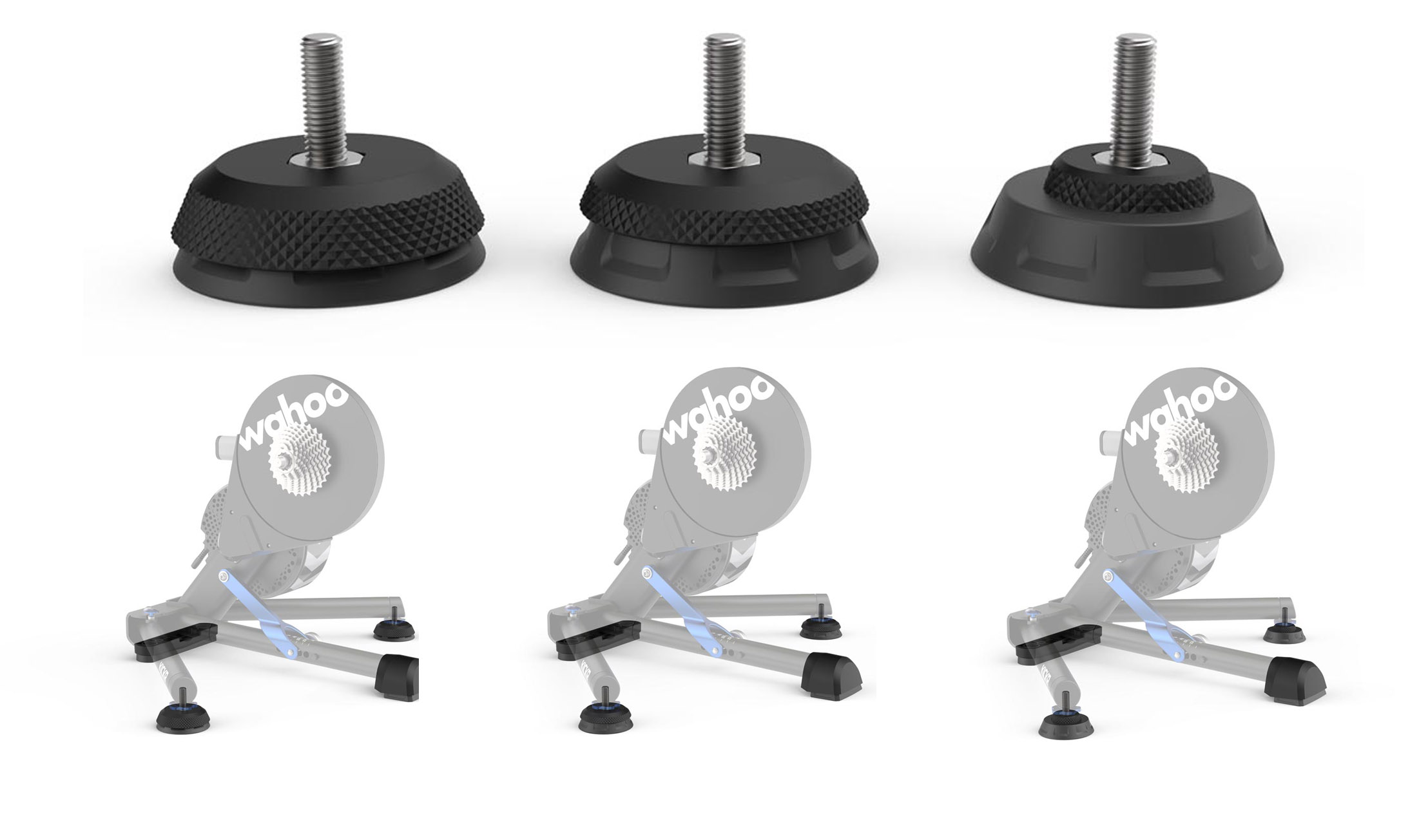 Wahoo KICKR AXIS adjustable foot pod system