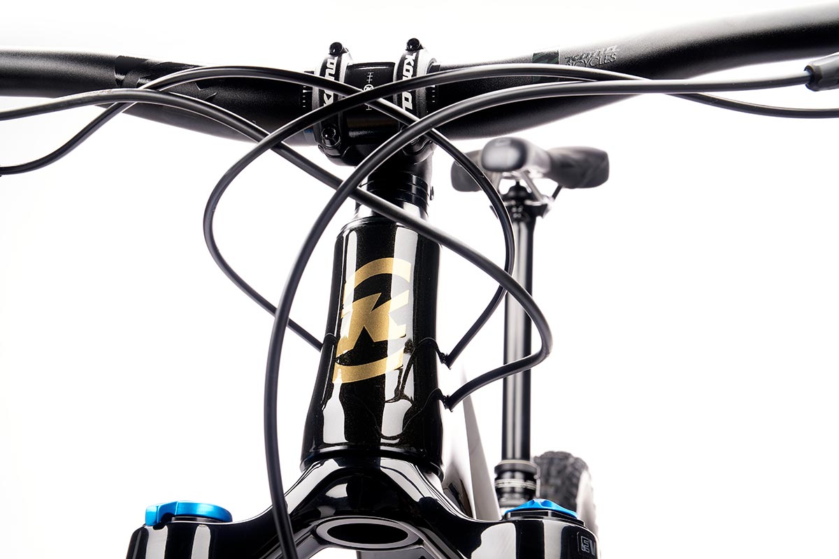 2021 kona process-x has short seat tube runs long travel dropper posts