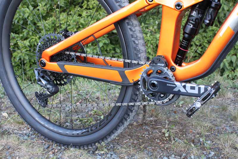 2021 Trek Slash 9.9 X01, drivetrain