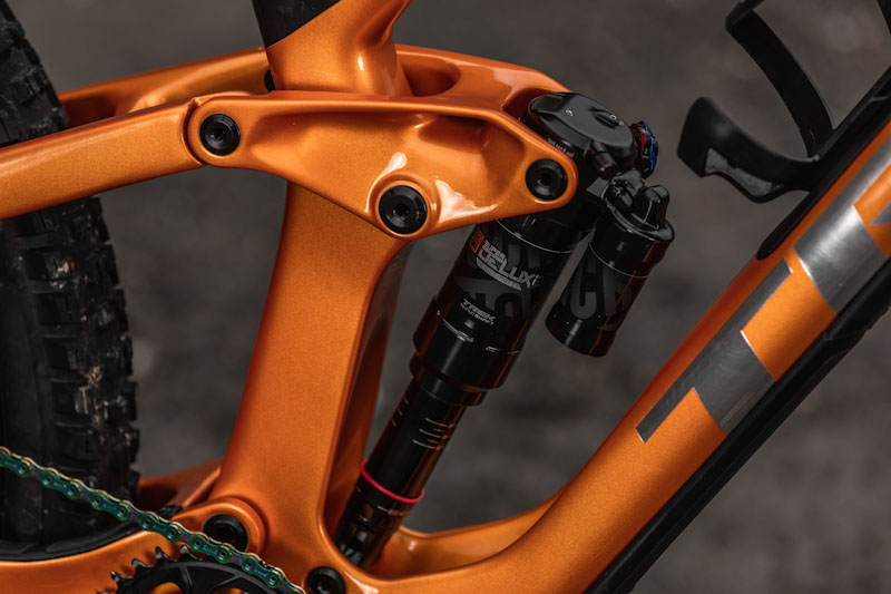 2021 Trek Slash, rear shock
