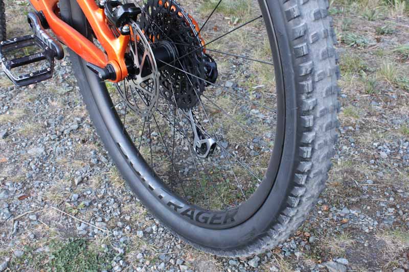 2021 Trek Slash 9.9 X01, rear wheel