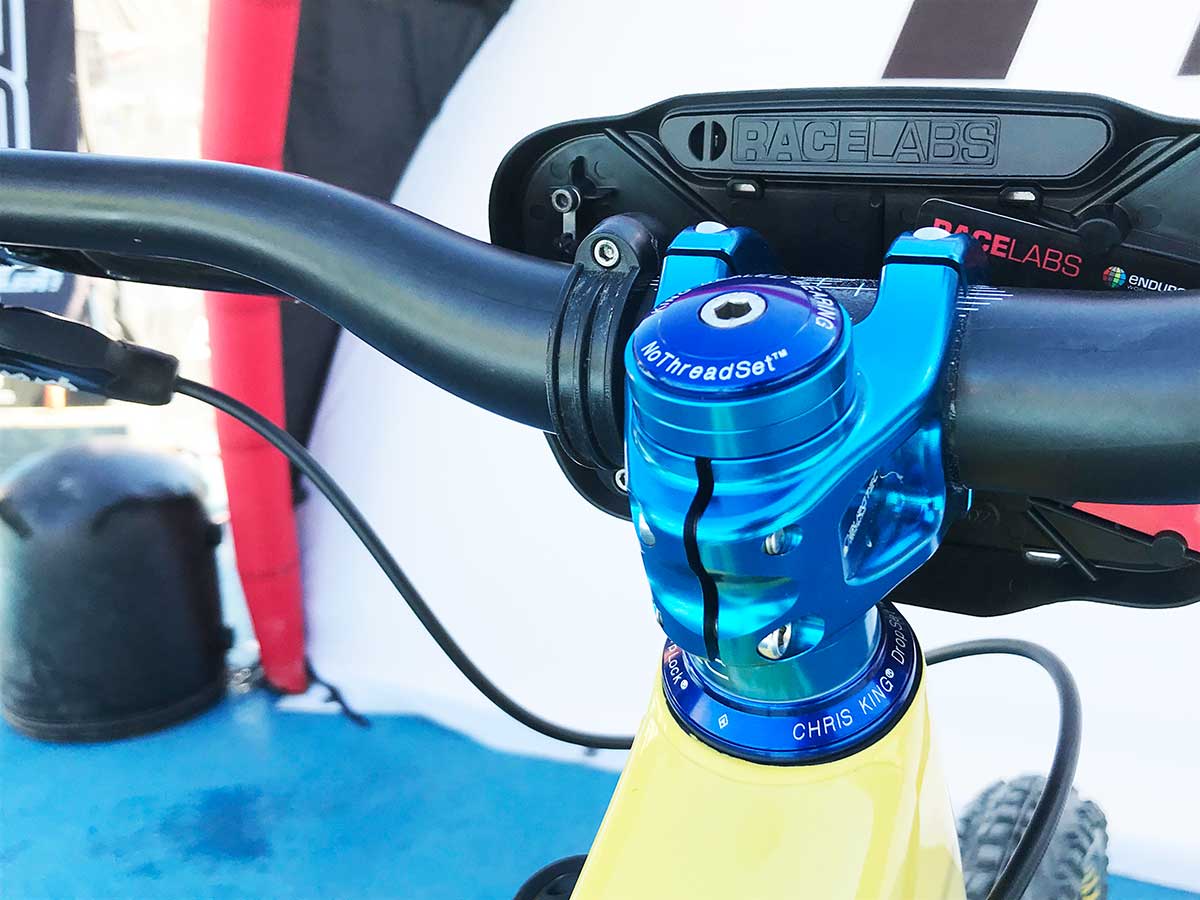 BURGTEC 35MM CLAMP REACH STEM MARK SCOTT'S SANTA CRUZ MERGATOWER EWS ZERMATT 2020