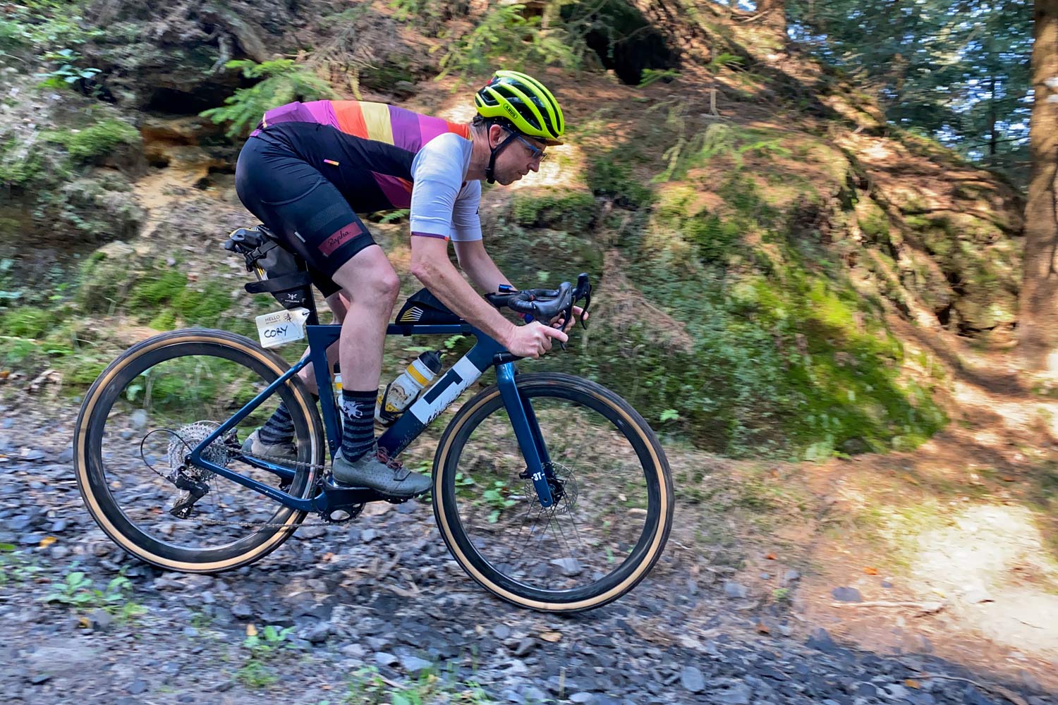 Campagnolo Ekar 1x13 gravel group, 13-speed gravel bike drivetrain, test racing