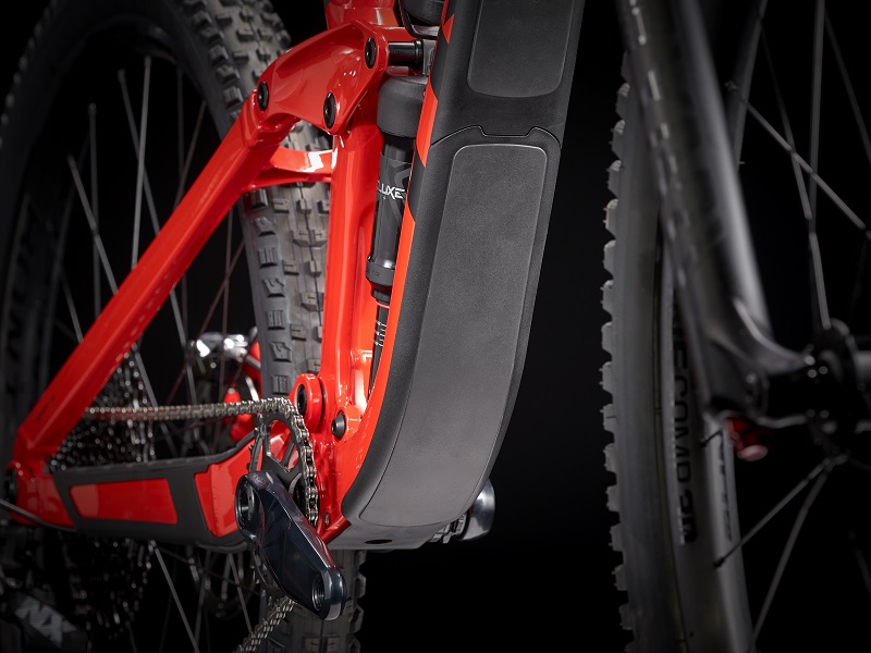 2021 Trek Slash, down tube protector