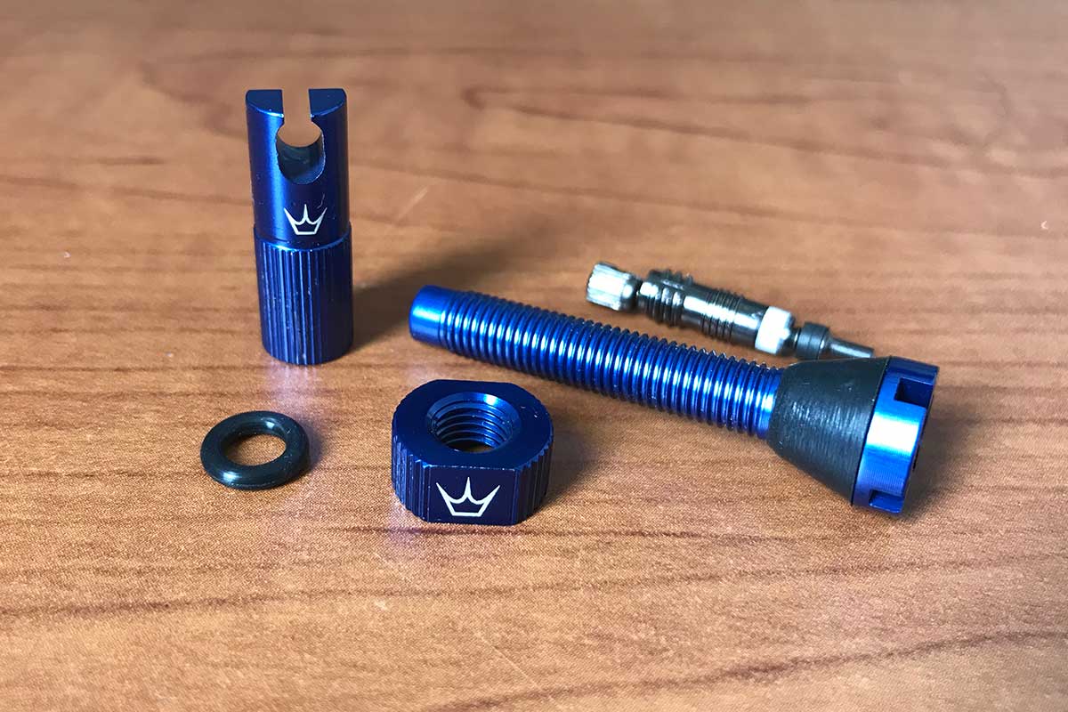 peatys mk2 tubeless valve pieces spoke key tightening nut stem rubber bung seal core