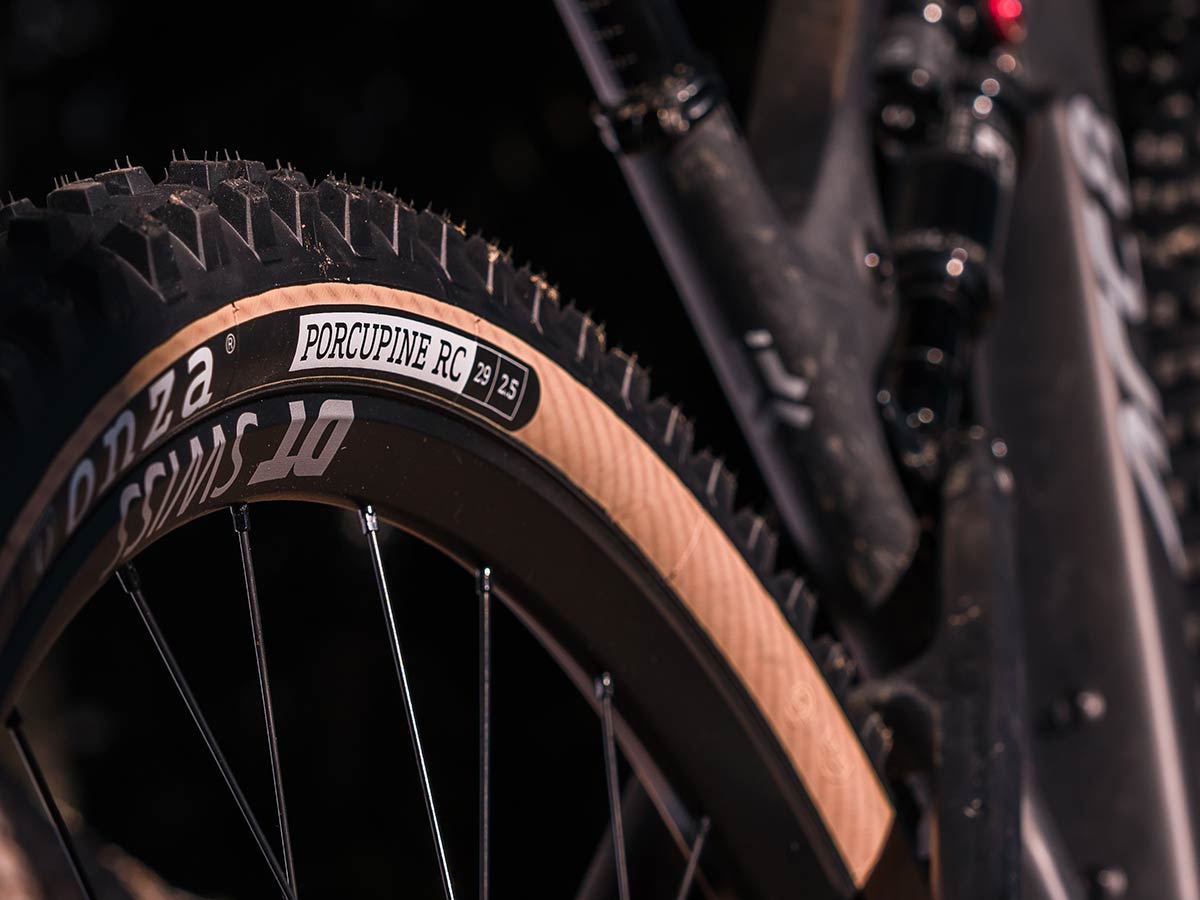 onza porcupine rc gravity mtb tire outside knobs reinforced prevent folding under harsh cornering