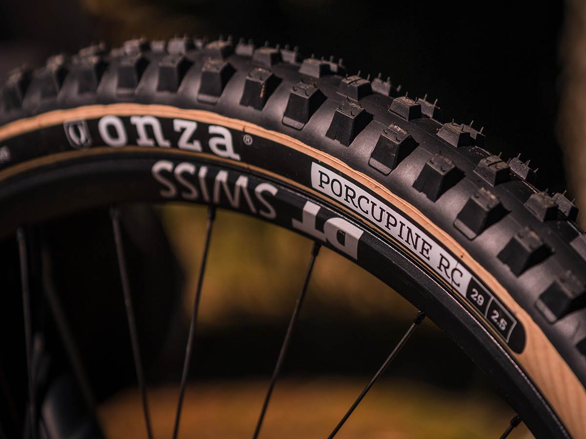 onza porcupine rc rough conditions mountain bike tire gravity enduro downhill riding