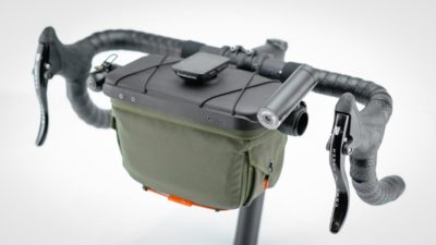 This awesome handlebar bag from Route Werks was fully funded in 6 hours