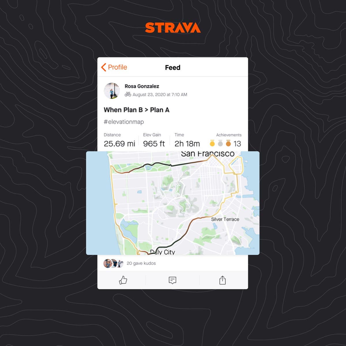 Strava #statmaps