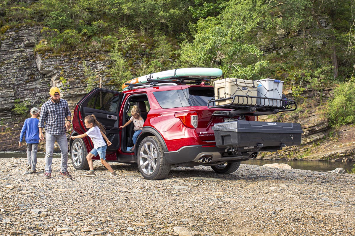 Yakima EXO System modular cargo storage
