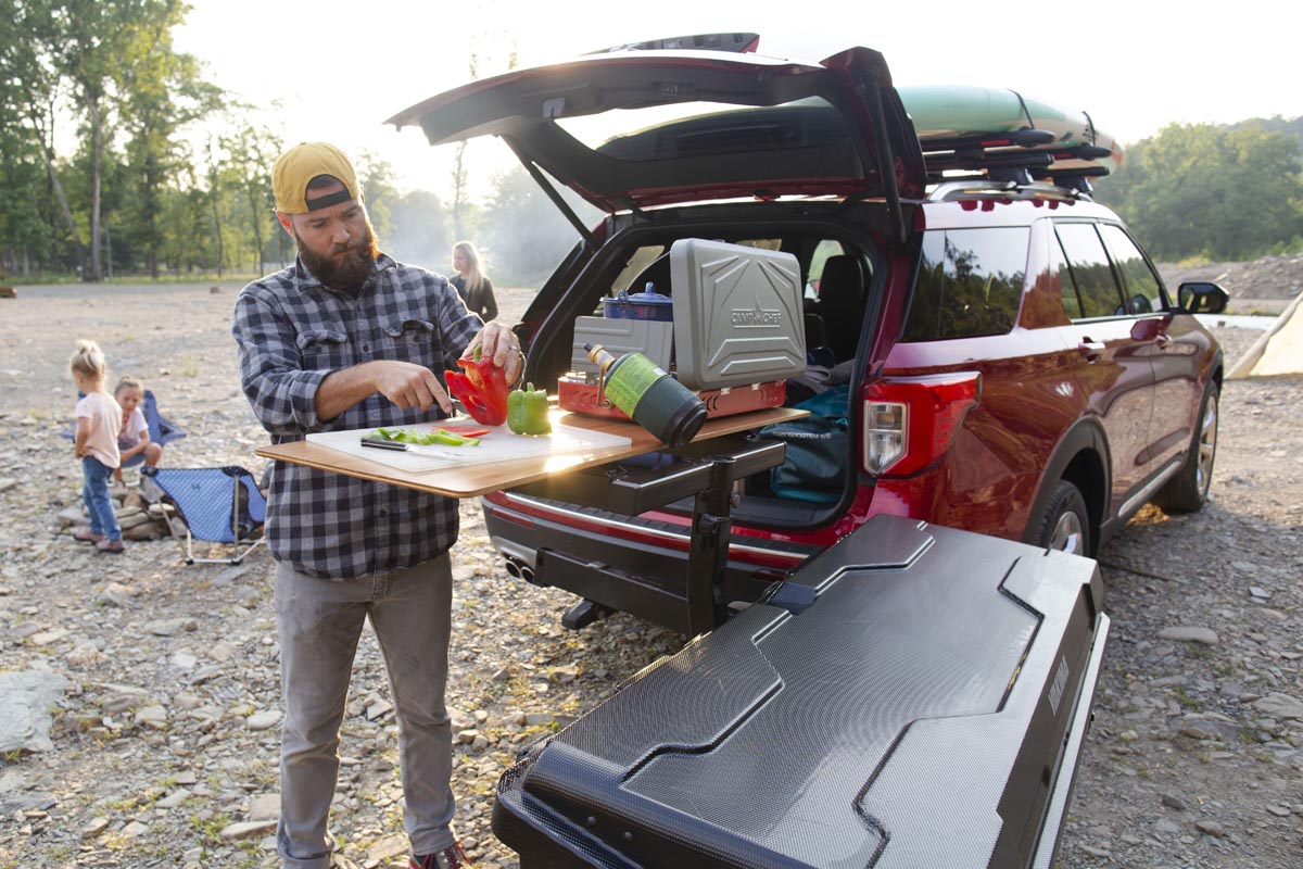 Yakima EXO System modular cargo storage