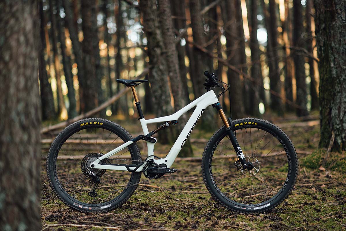 orbea rise trail emtb geometry 445mm chainstays