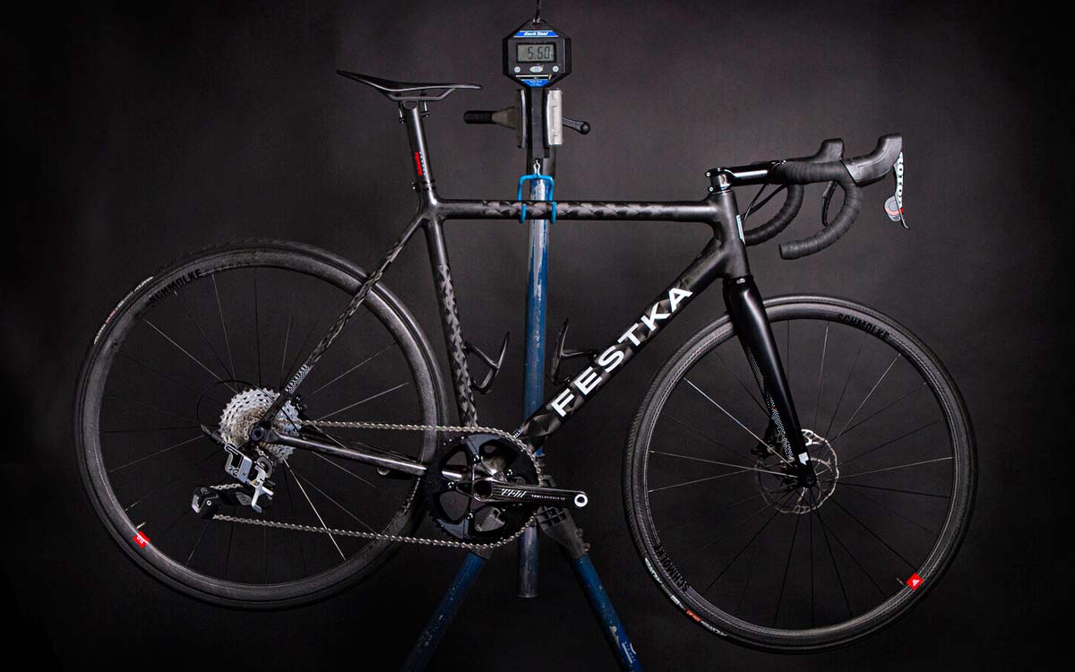 Festka Scalatore Core road bike, lightweight handmade Czech carbon road bike, 5.6kg actual weight
