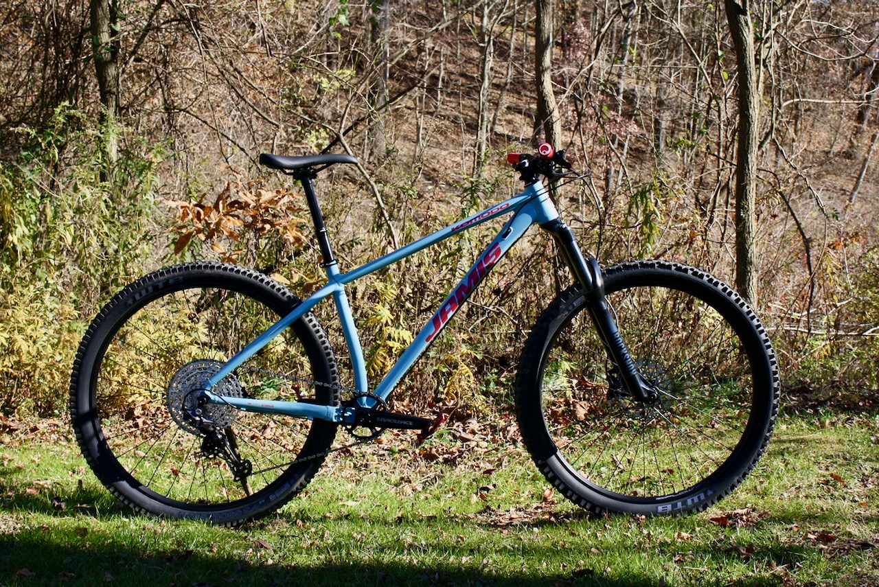 Jamis Komodo 2021 on a fall ride