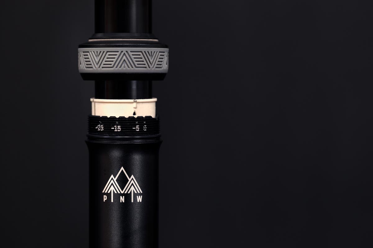 PNW Loam Dropper Post adjustability
