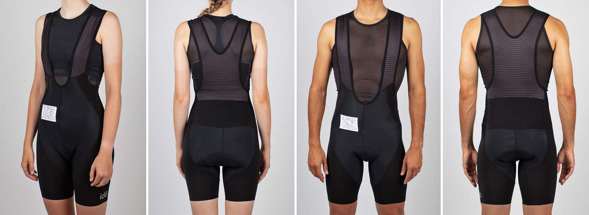 ido indoor cycling clothing, idō lightweight breathable indoor training virtual racing kit for men & women, bib shorts