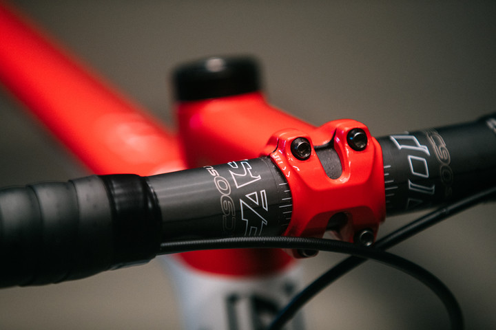 Michael Van Dem Ham Pro CX Bike check Frame details Stem