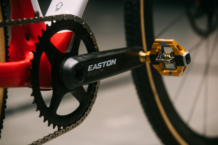 Michael Van Dem Ham Pro CX Bike check Easton Crankset