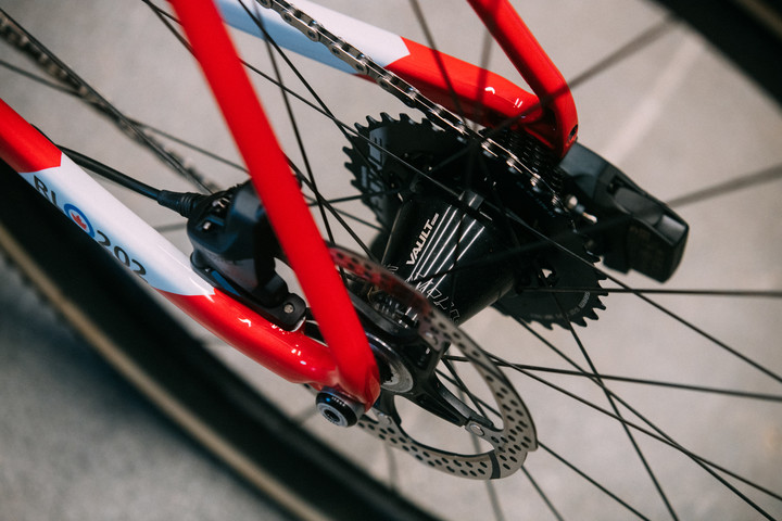 Michael Van Dem Ham Pro CX Bike check rear hub