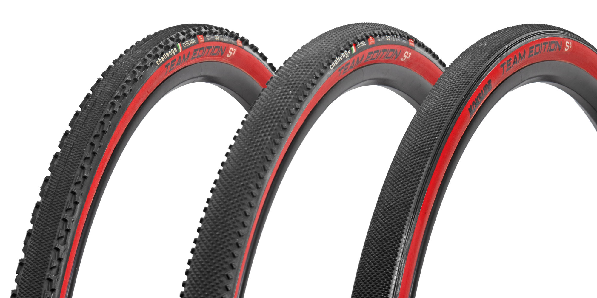 Challenge Pro-only Team Edition Red limited cyclocross tubulars, Chicane, Dune, Koksijde