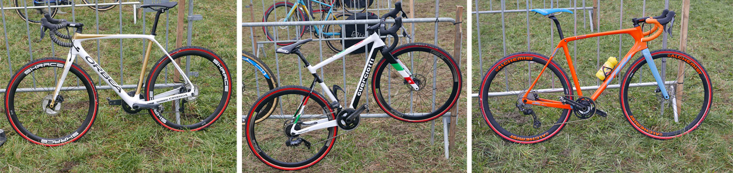 Challenge Pro-only Team Edition Red limited cyclocross tubulars, pro pits
