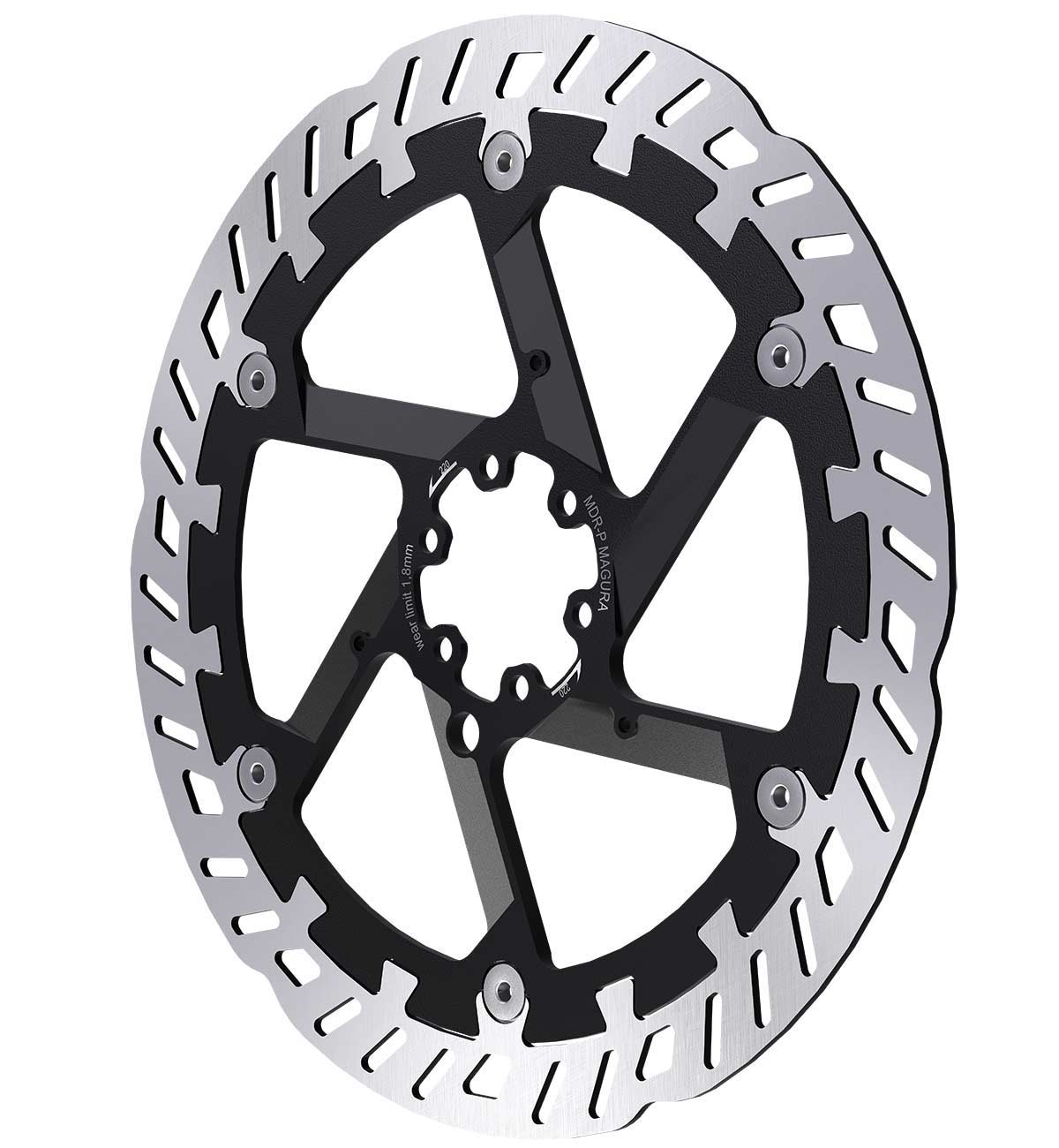 magura mdr-p 220mm rotor two piece design
