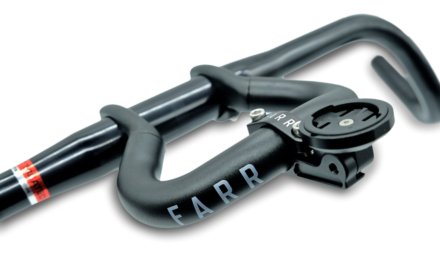 Farr alloy aero bar GPS mount, 22.2mm installed
