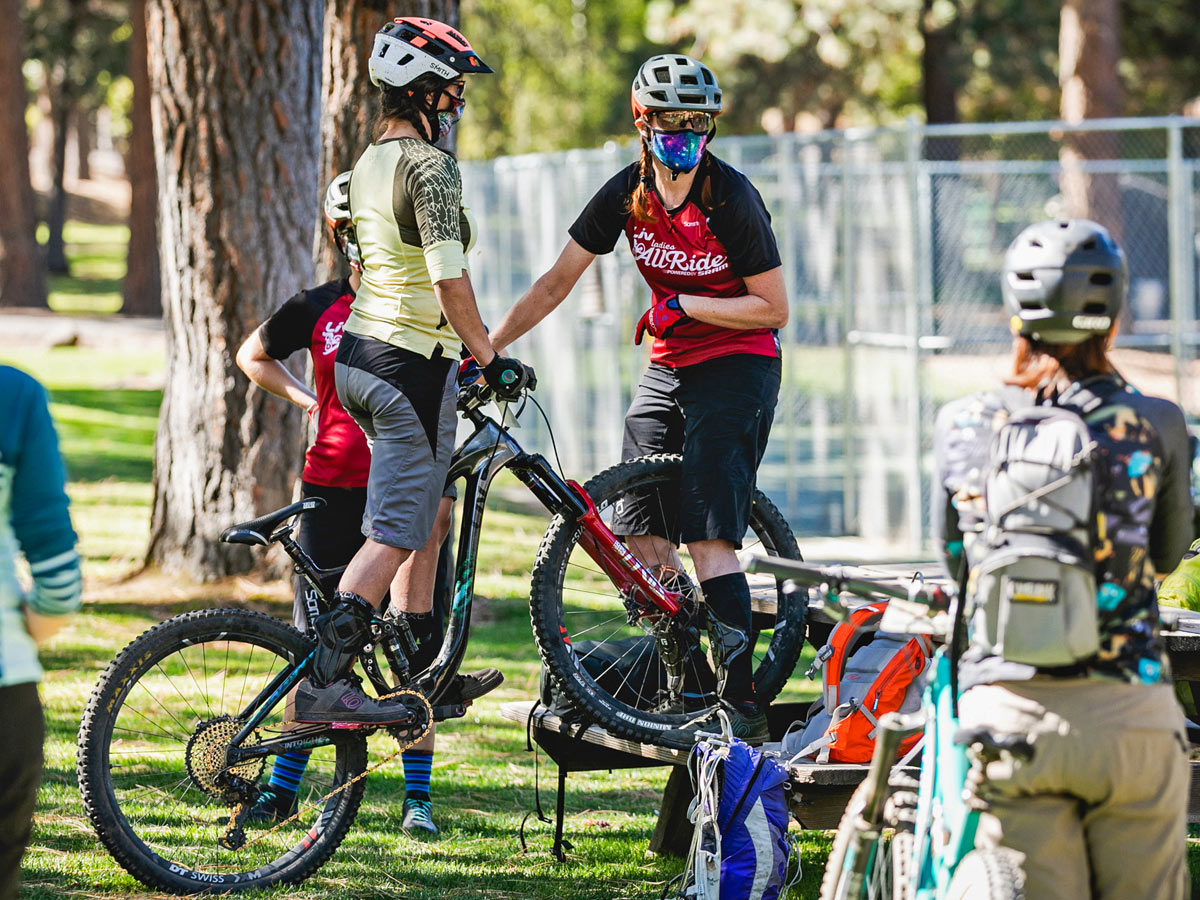 Ladies All Ride MTB camps in COVID-19 times