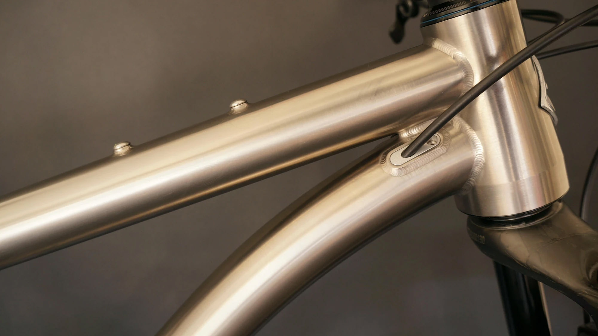 Turner Nitrous titanium hardtail frame head tube