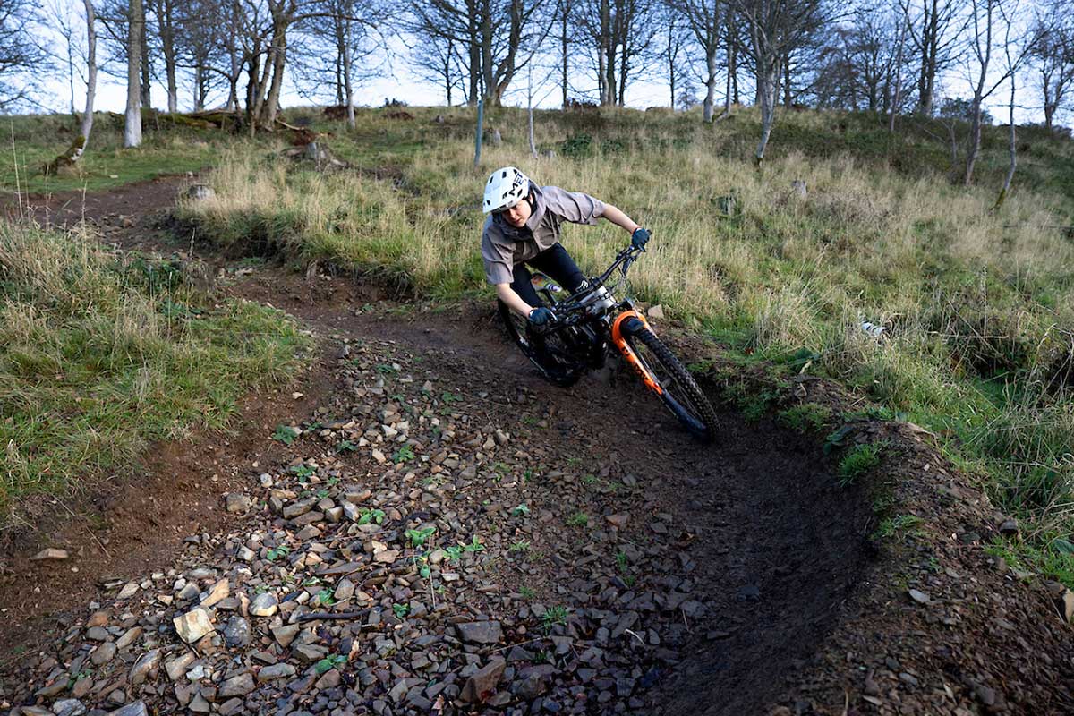 fox float factory 38 fork 160mm travel testing scotland