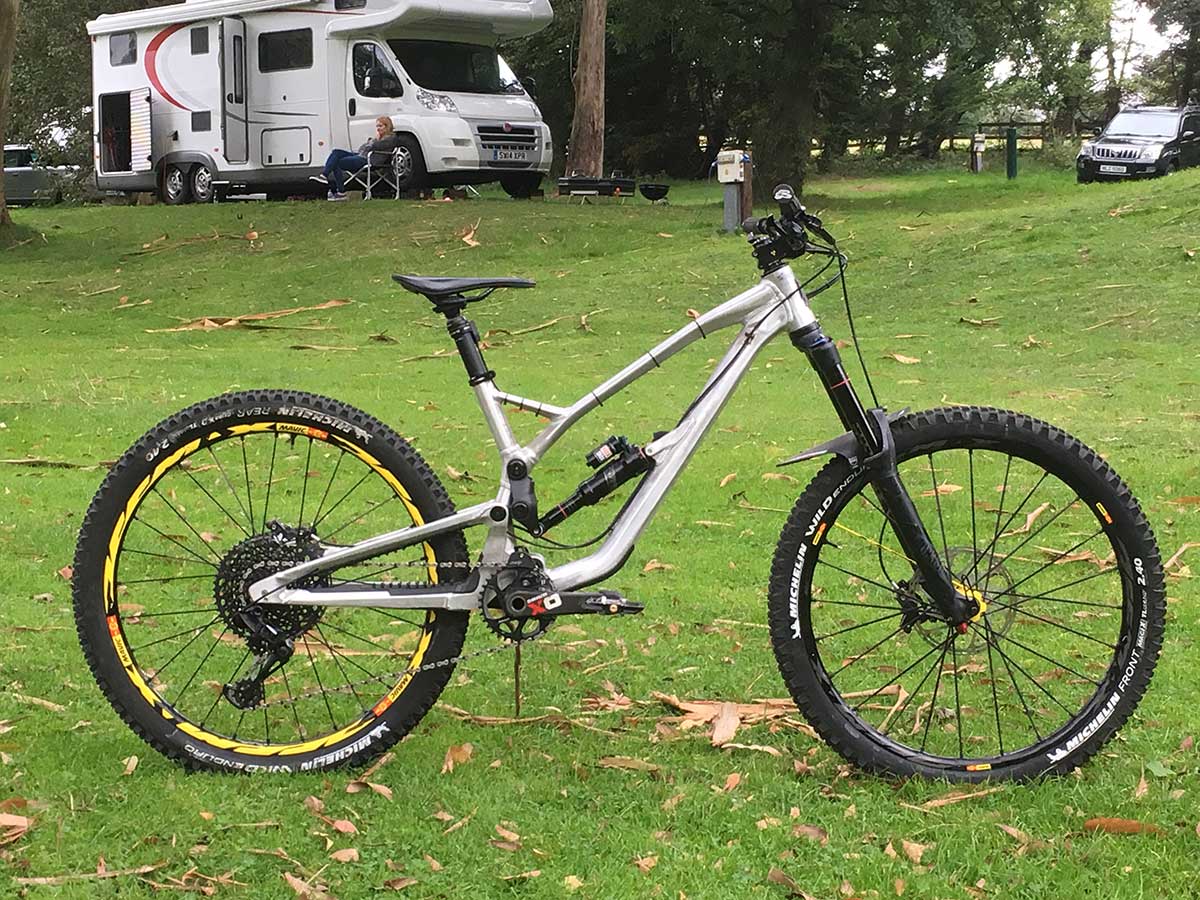 nukeproof giga prototype test mule mulse super enduro mtb